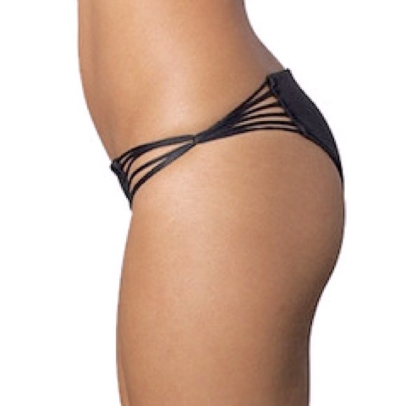 Mikoh 🩶 Lanai Multi String Loop Side Bikini Bottom size Medium 🩶 - Picture 3 of 3